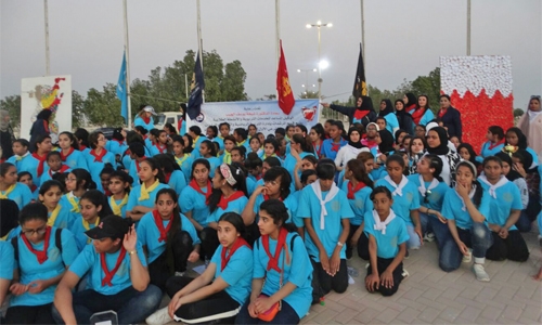 Girl Guides in Bahrain learn skills   