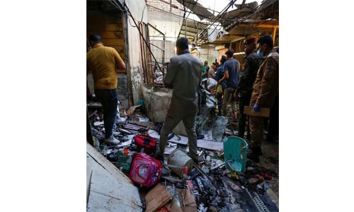 Bomb blast kills at least 35 people in Baghdad Bomb blast kills at least 35 people in Baghdad