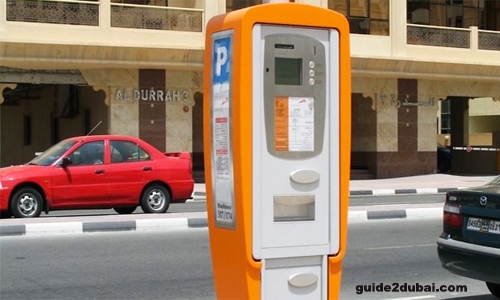 Dh4 parking fee from today in Dubai