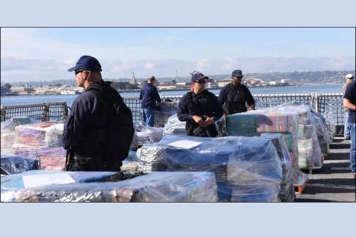 Italian police announce seizure of 2.6 tonnes of cocaine in Atlantic