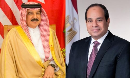HM King Hamad to welcome Egyptian President in Bahrain today