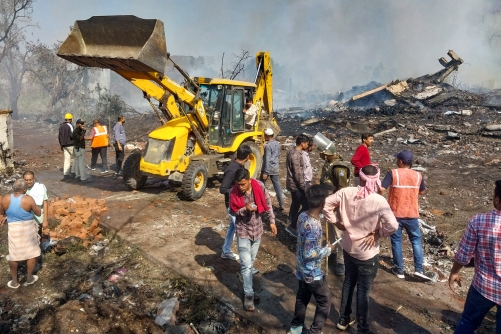 Eight dead, 80 injured in India firework factory explosion
