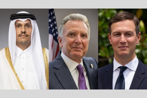 Qatar PM Meets U.S. Envoys to Review Iran Talks Qatar PM Meets U.S. Envoys to Review Iran Talks