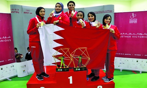 Bahrain shoots down third gold 