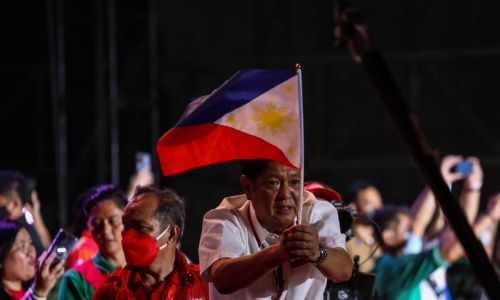 Philippine presidential election: Ferdinand Marcos Jr takes early lead