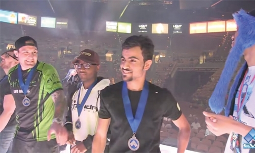 Bahraini gamer finishes second