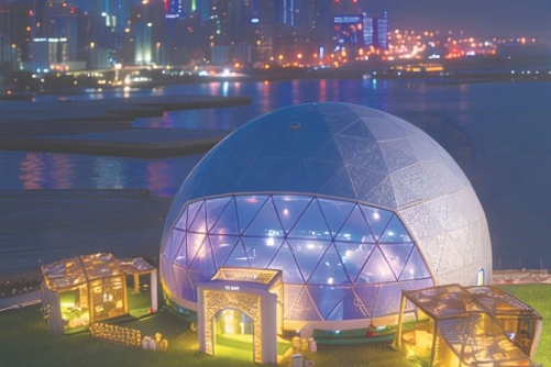 Hilton Bahrain’s The Dome returns in a stunning new Sea-Side location Hilton Bahrain’s The Dome returns in a stunning new Sea-Side location