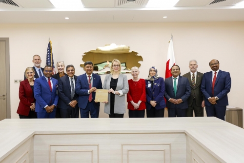 US envoy visits American Mission Hospital