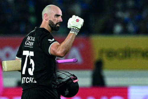 Mitchell century powers New Zealand to historic chase in India