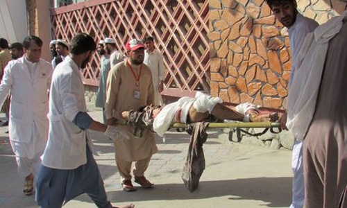 32 killed, 128 injured in attack on protesters 32 killed, 128 injured in attack on protesters