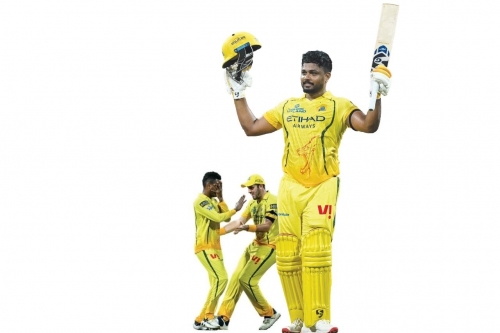 Samson, Hosein star as Chennai hammer Mumbai by 103 runs in IPL 