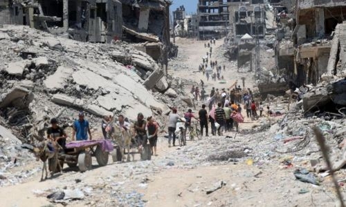 Battles rock Gaza City after mass evacuation order
