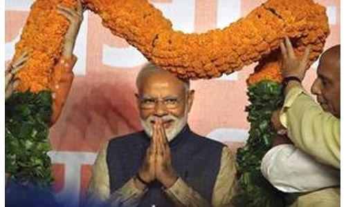 Modi makes clean sweep
