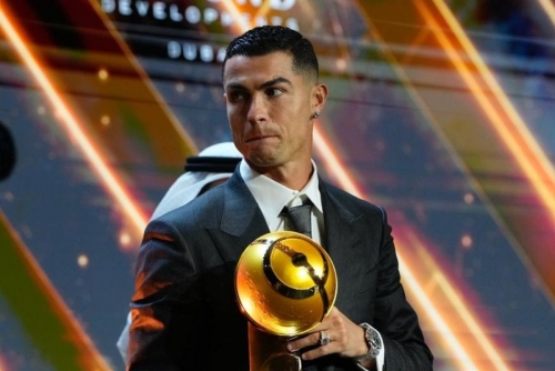 Cristiano Ronaldo Named Middle East Player of the Year