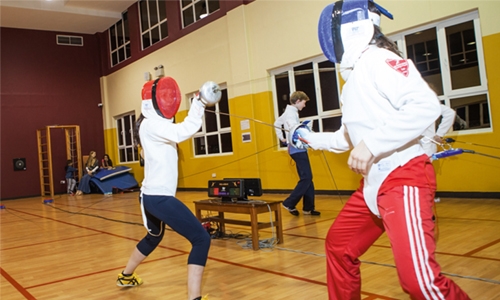 BOC’s fencing course begins BOC’s fencing course begins
