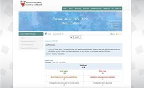 The Ministry of Health introduces new webpage dedicated to COVID-19 updates