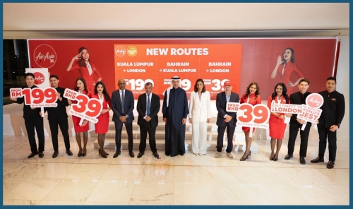 AirAsia X Makes Bahrain Its First European Hub