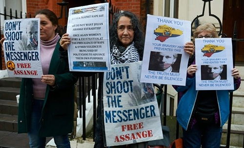 Assange hopes to walk out of embassy after UN panel ruling