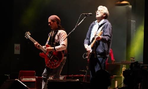 Eric Clapton wows audience at Al Dana Amphitheatre