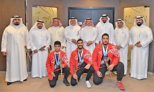 Bahrain National Judo team claim bronze medal in Cairo 