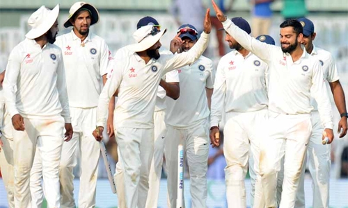 India beat Australia by 75 runs in second Test
