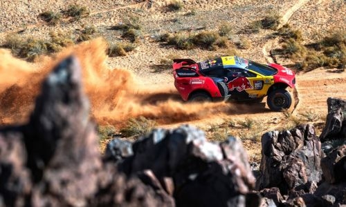 Loeb closes gap again as Dakar Rally heads for big climax Loeb closes gap again as Dakar Rally heads for big climax