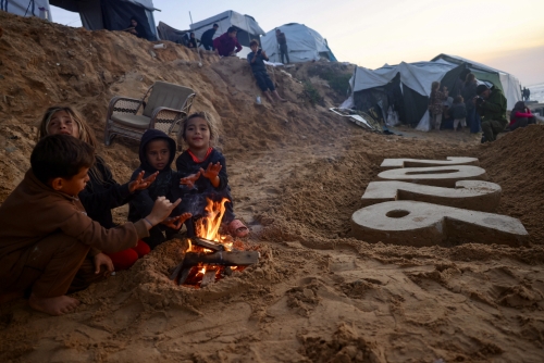 Foreign Ministers Urge Immediate Action to Protect Gaza’s Displaced as Winter Conditions Worsen
