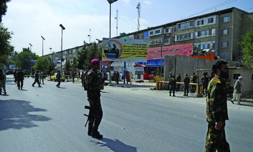 Powerful blast targets foreign forces in Kabul