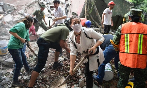 21 schoolchildren among nearly 250 dead in powerful Mexico quake