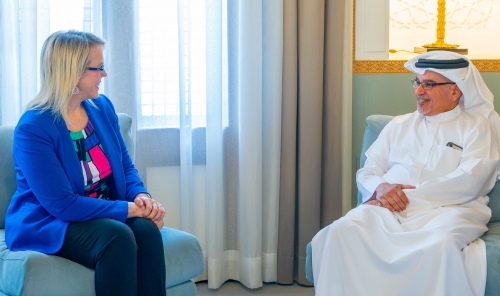 HRH the Crown Prince receives US Ambassador