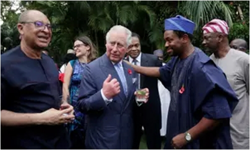 Britan’s Prince of Wales goes ‘pidgin’ in Nigeria Britan’s Prince of Wales goes ‘pidgin’ in Nigeria