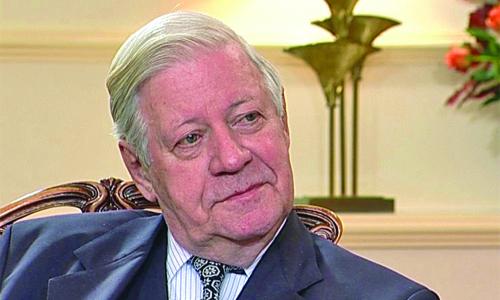 Leadership condoles ex- German Chancellor