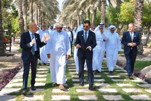 Bahrain and Oman Agriculture Ministers, GCC Officials Visit Mangrove Projects Bahrain and Oman Agriculture Ministers, GCC Officials Visit Mangrove Projects