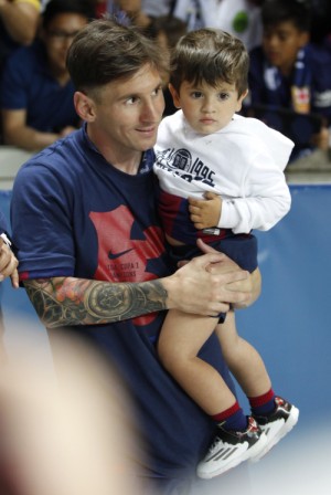 Argentine football star Messi becomes a dad again