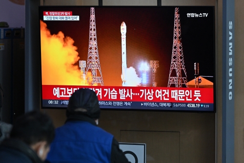 North Korea defends satellite launch at UN as Kim takes images of White House