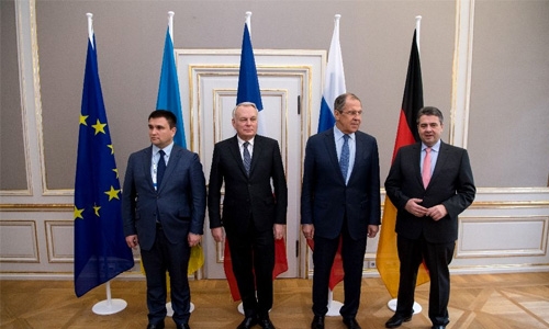 Truce accord from Monday in eastern Ukraine: Russian FM