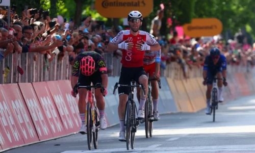Track cycling star Benjamin Thomas escapes to win Giro 5th stage