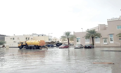 Proposal to establish emergency rainwater drainage from Salmabad to Tubli