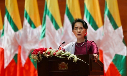 Suu Kyi appeals to global community over Rohingya crisis