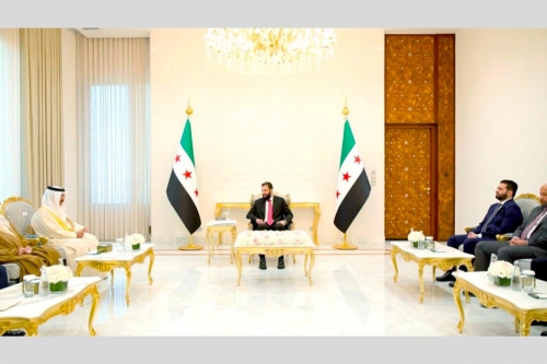 HM King’s Message Delivered to Syria