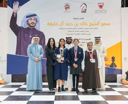Indian School Bahrain student wins gold in Khalid bin Hamad Chess Championship