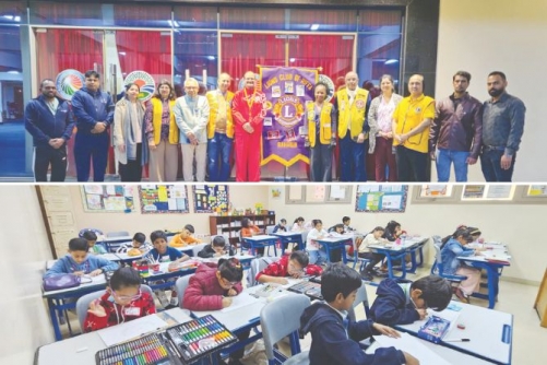 NMS Bahrain hosts The Lions Club Essay and Painting competition 2026