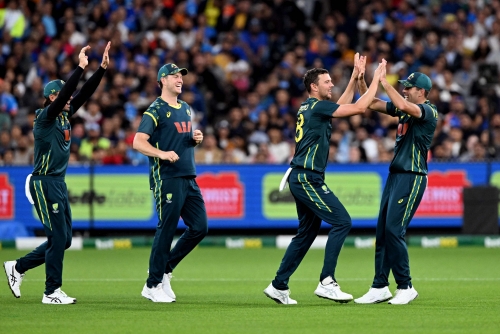 Hazlewood stars as Australia ease past India to win 2nd T20 Hazlewood stars as Australia ease past India to win 2nd T20