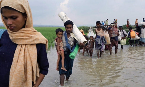 Rohingya boats sink off Bangladesh, five children drown