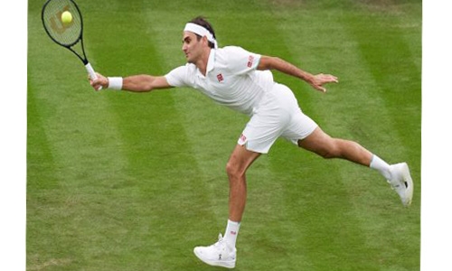 Federer survives big scare as Mannarino retires injured