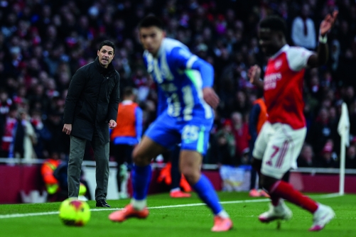 Arteta salutes injury-hit Arsenal’s survival spirit