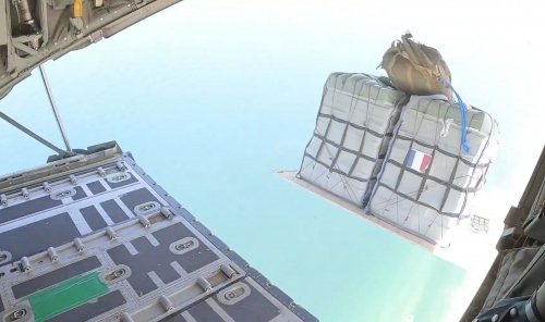 France Air-Drops 40 Tonnes of Aid to Gaza, Urges Israel to Allow Full Access France Air-Drops 40 Tonnes of Aid to Gaza, Urges Israel to Allow Full Access