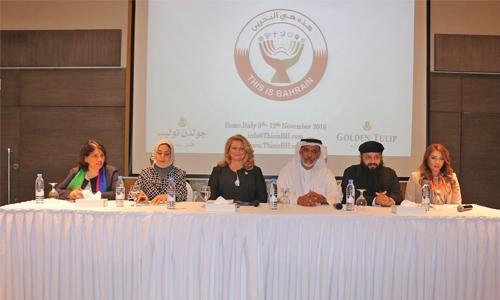 This is Bahrain to be held in Rome in November