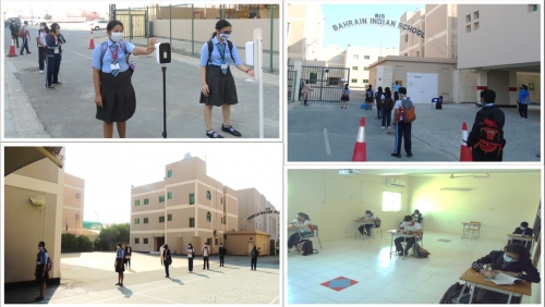 Bahrain Indian School completes a week of on-campus classes 