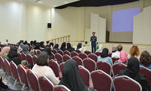 Road safety awareness campaign in Bahrain